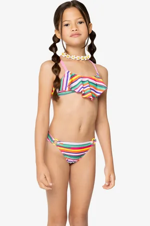 4GIVENESS BIKINI GIRL TOP E SLIP STRIPES LATINO