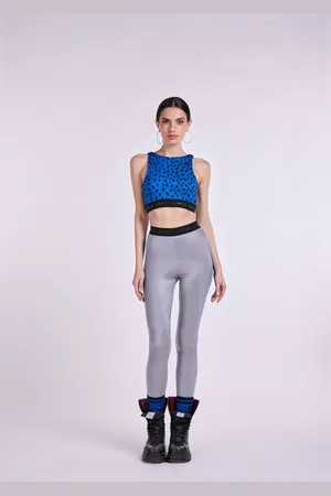 4GIVENESS LEGGINGS IN LYCRA CON ELASTICO LOGO