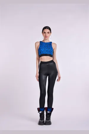4GIVENESS LEGGINGS IN LYCRA CON ELASTICO LOGO