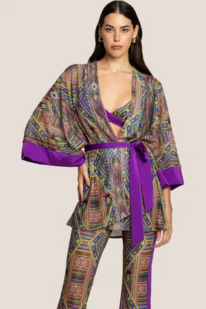 4GIVENESS KIMONO CORTO MASAI COLORS