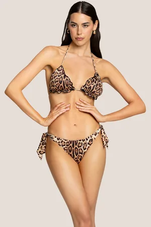 4GIVENESS TRIANGOLO E SLIP MARYLIN SBAMBOLATI LEOPARD