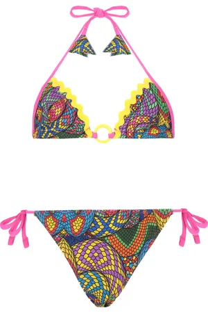 4GIVENESS BIKINI TRIANGOLO BIMBA SNAKE SKIN