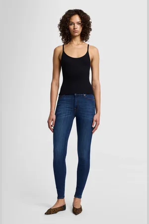 7 for all Mankind Hw Skinny Slim Illusion Luxe StarlightJeans Skinnyblu scuro