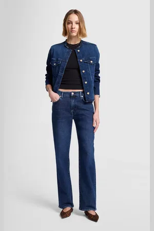7 for all Mankind Ellie Straight Luxe Vintage Paradise CoveJeans Straightblu scuro