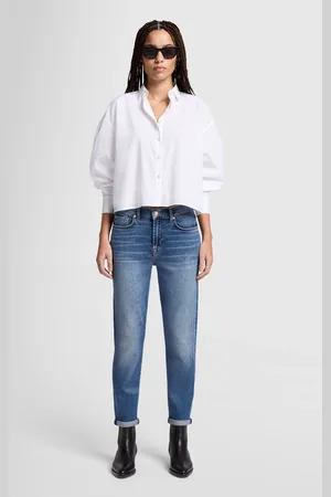 7 for all Mankind Josefina Luxe Vintage Love AffairJeans Boyfriendblu medio