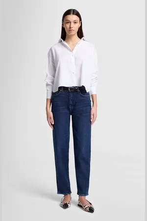 7 for all Mankind Malia Luxe Vintage Paradise CoveJeans Straightblu scuro
