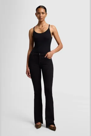 7 for all Mankind Bootcut Bair Rinsed BlackJeans Bootcutnero