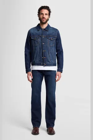 7 for all Mankind Austyn Stretch Tek CommaJeans Straightblu scuro