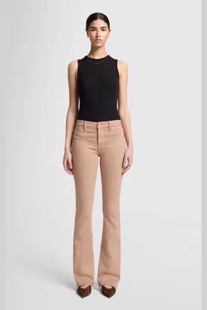 7 for all Mankind Bootcut Coated Stretch Cafe CremaJeans Bootcutbeige