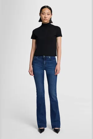 7 for all Mankind Bootcut Soho Dark With Embellished SquiggleJeans Bootcutblu scuro
