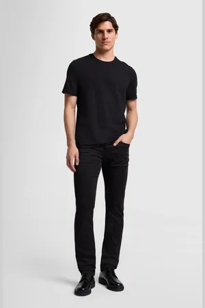7 for all Mankind Slimmy Luxe Performance Plus Color BlackJeans slimnero