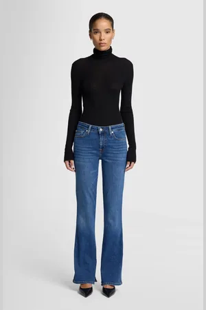 7 for all Mankind Kimmie Bootcut FawnJeans Bootcutblu medio