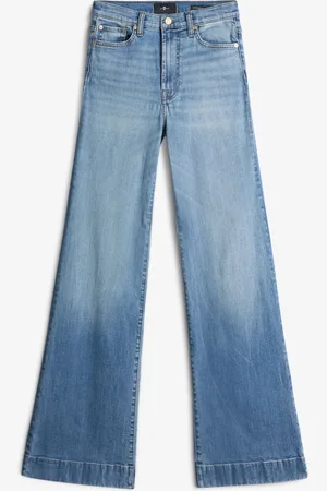7 for all Mankind Modern Dojo PineJeans a Zampablu chiaro