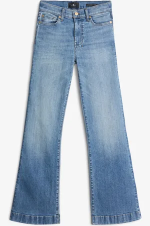 7 for all Mankind Dojo Tailorless PineJeans a Zampablu chiaro