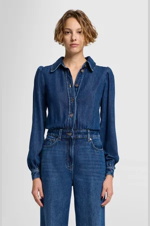 7 for all Mankind Tailored Jumpsuit Go GetterTutablu medio