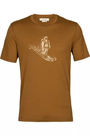 Icebreaker Uomo T-shirt - Maglia funzionale 'Skiing Yeti