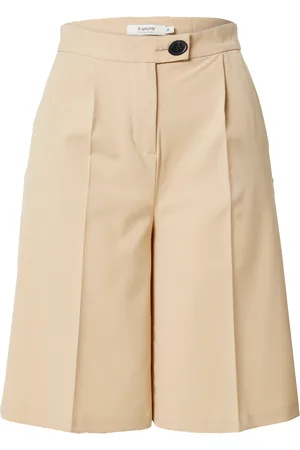 B YOUNG Pantaloni con piega frontale 