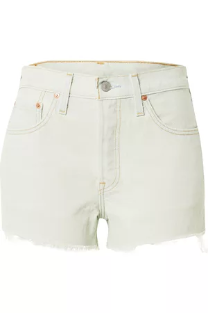 Levi's Donna Pantaloncini - Jeans '501® ORIGINAL SHORT DARK INDIGO - WORN I