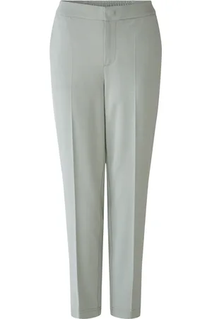 Oui Pantaloni con piega frontale