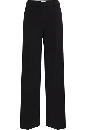 B YOUNG Pantaloni con piega frontale 