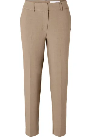 SELECTED Pantaloni con piega frontale 