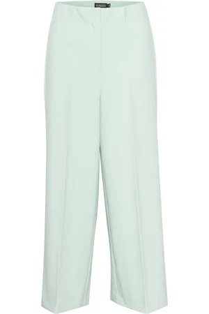 Soaked in Luxury Pantaloni con piega frontale 