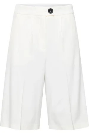 B YOUNG Pantaloni con piega frontale 