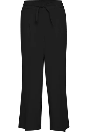 B YOUNG Pantaloni con piega frontale