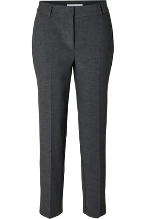 SELECTED Pantaloni con piega frontale 
