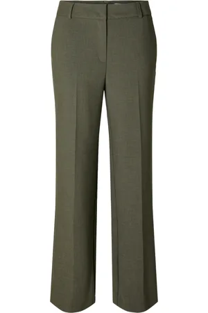 SELECTED Pantaloni con piega frontale 