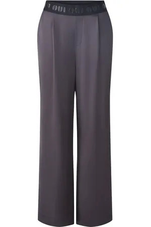 Oui Pantaloni con pieghe