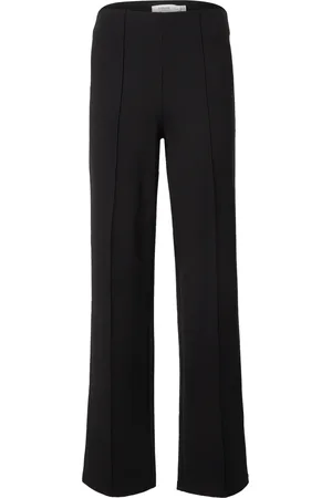 B YOUNG Pantaloni con piega frontale 