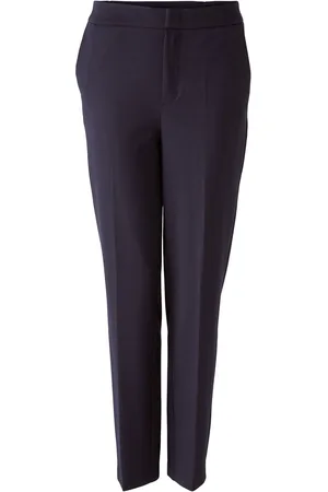 Oui Pantaloni con piega frontale 