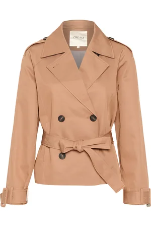 Cream Cappotto di mezza stagione 