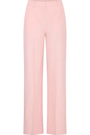 B YOUNG Pantaloni con piega frontale 