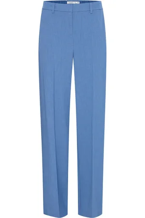 B YOUNG Pantaloni con piega frontale 