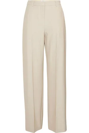 B YOUNG Pantaloni con piega frontale 