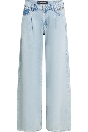 Karl Lagerfeld Jeans con pieghe