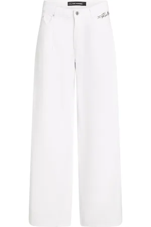 Karl Lagerfeld Jeans con pieghe