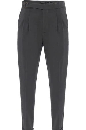 Antioch Pantaloni con piega frontale