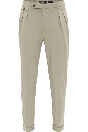 Antioch Pantaloni con piega frontale