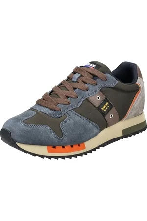 Blauer Sneaker bassa