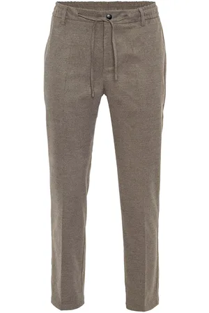 Antioch Pantaloni con piega frontale