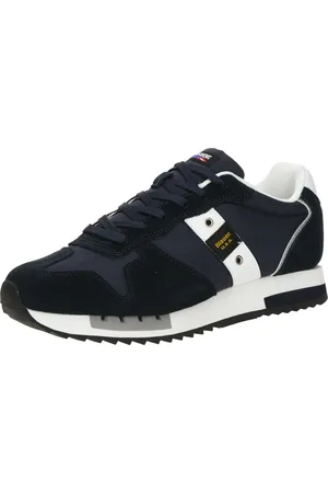 Blauer Sneaker bassa