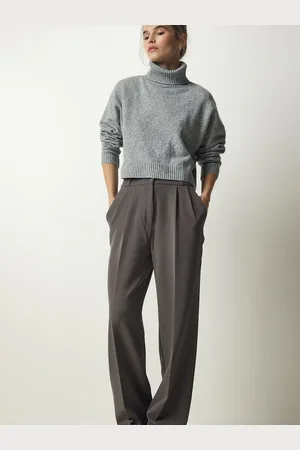 Happiness istanbul Pantaloni con piega frontale