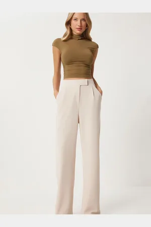 Happiness istanbul Pantaloni con piega frontale