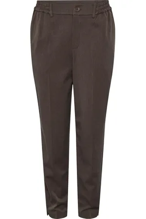 Pieces® Pantaloni con piega frontale 
