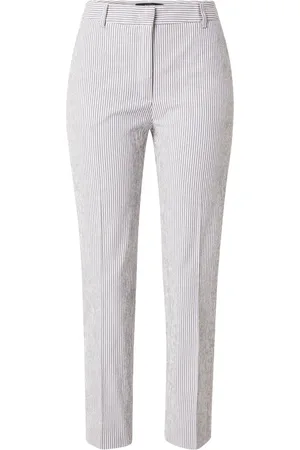 Max Mara Pantaloni con piega frontale 