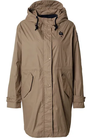 Blauer Cappotto di mezza stagione 