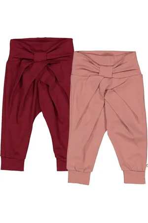 Green Cotton Pantaloni